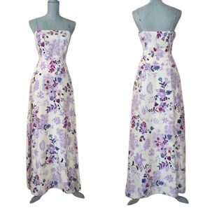 Vintage Ann Taylor 2-piece silk floral dress!
